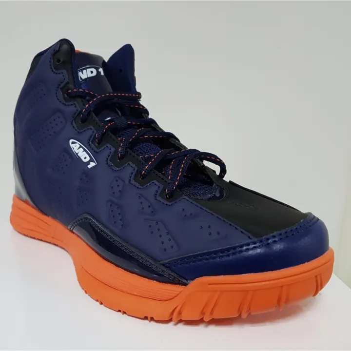 And1 Show Out Junior's Basketball Shoes (Navy/ Blue/ Orange) | Lazada PH