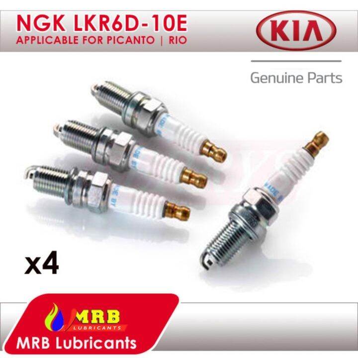 NGK LKR6D10E Spark Plug for Kia Picanto 4 pcs Lazada PH