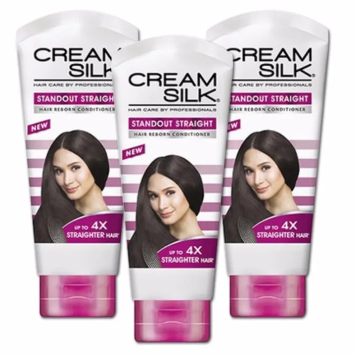 Creamsilk Standout Straight Pink Conditioner 3 Pack (350ml per pack