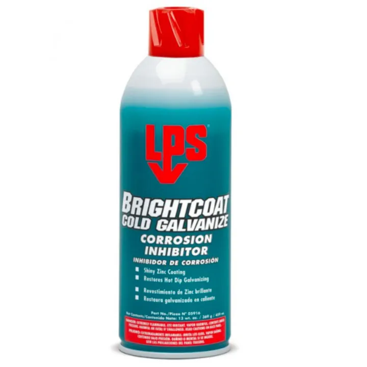 LPS Brightcoat Cold Galvanize Zinc Based Corrosion Inhibitor, 13 oz