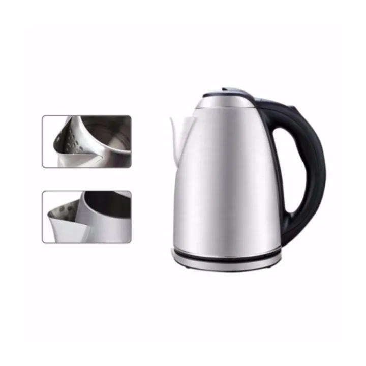 Scarlett Stainless Steel Electric Kettle 2.0L 1500W 220V Heat Preservation Antidry Protection