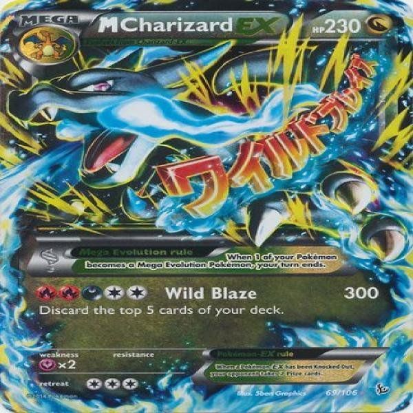 Pokemon Mega Charizard Xy Flashfire Holo Card | Lazada Ph