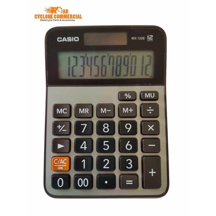 CASIO MX120B 12 digits Calculator Lazada PH
