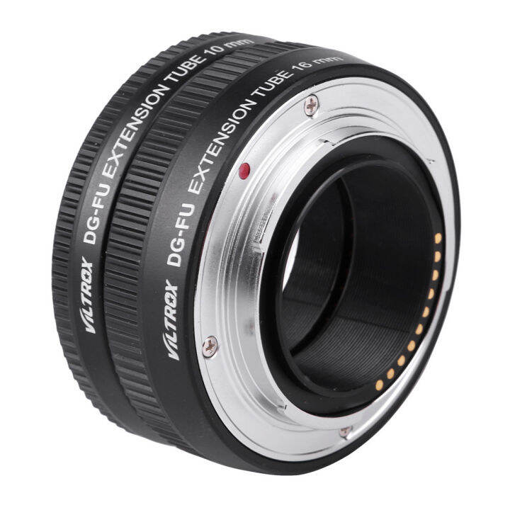 Viltrox DGFU Auto Focus AF Extension Tube Ring 10mm 16mm Set Metal