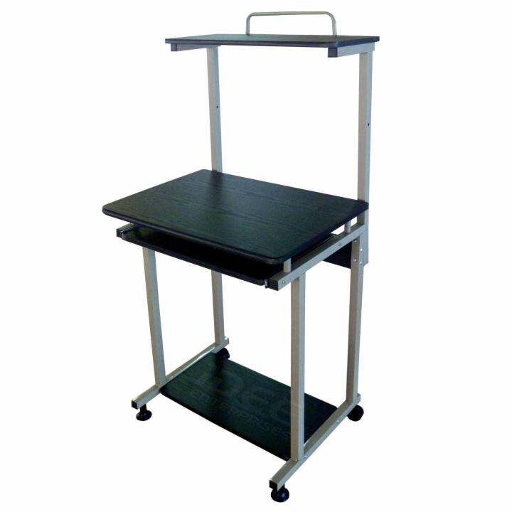 ACT468 LCD Computer Table with Printer Stand and Sliding Drawer