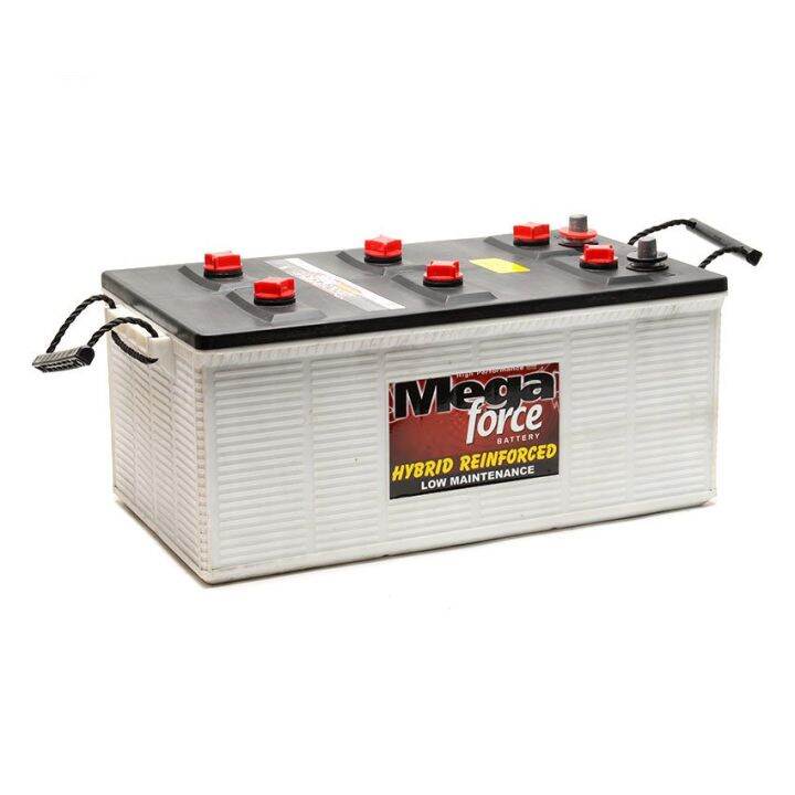 Mega Force 8D N200 200H52 (200AMPS) Low Maintenance Automotive Battery