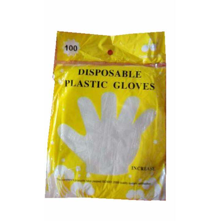 Plastic Gloves Disposable (Large) Lazada PH