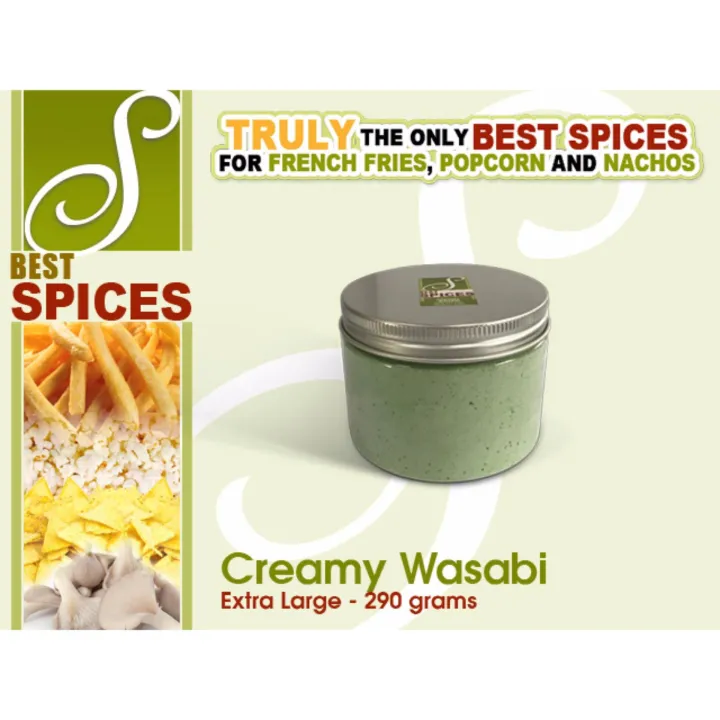 Extra Large Creamy Wasabi Best Spices Flavor powder French Fries