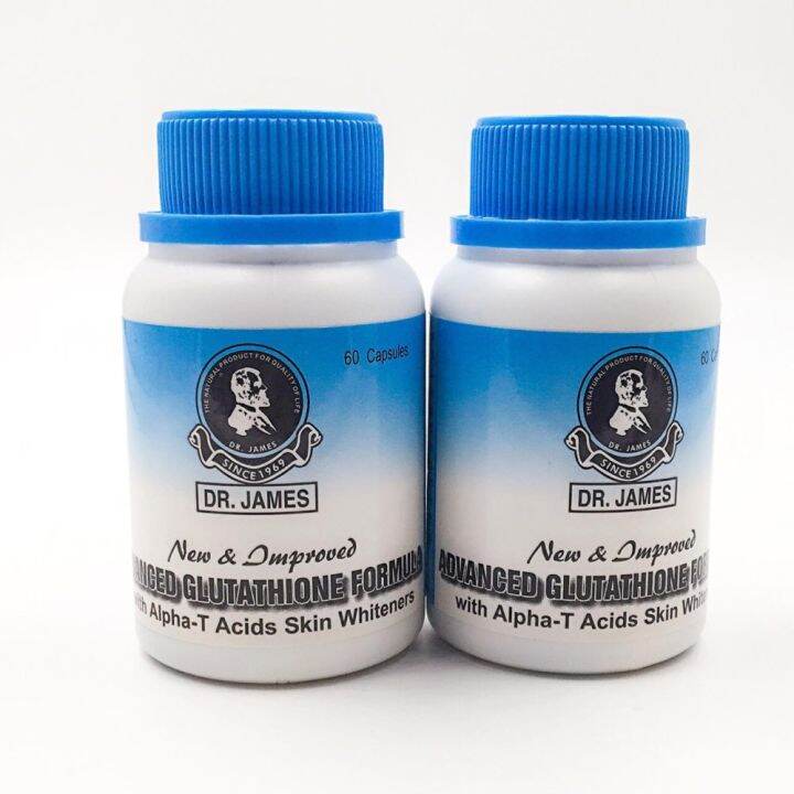 Dr James Glutathione Skin Whitening Capsules 1000mg 60s Set Of 2 Bottles Lazada Ph 2556