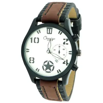 Chaxigo Dress Watch For Men Analog PU Leather - 8564 : Buy Online at Best  Price in KSA - Souq is now Amazon.sa: Fashion