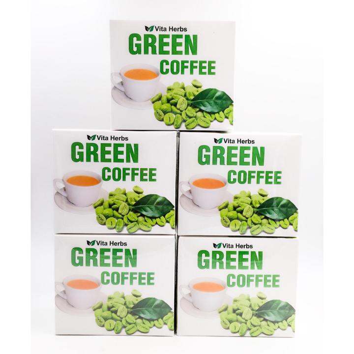 Vita herbs green coffee 10 sachets set of 5 boxes Lazada PH