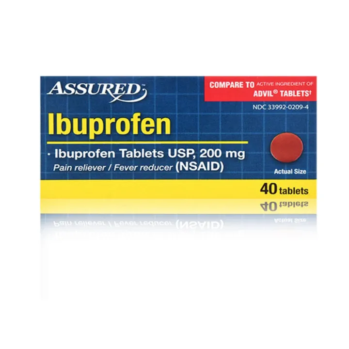 Assured Ibuprofen Tablets USP, 200mg 40 coated tablets Lazada PH
