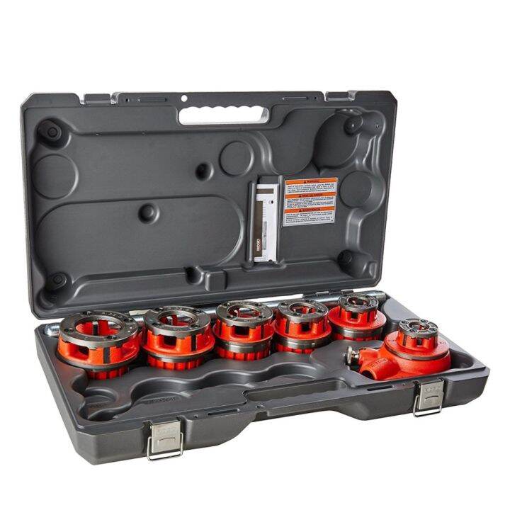 RIDGID 36475 Ratcheting Pipe Threading Set of 1/2Inch to 2Inch Model