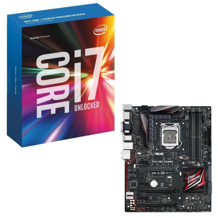 Intel Core i7-6700K Processor with Asus Z170 Pro Gaming DDR4