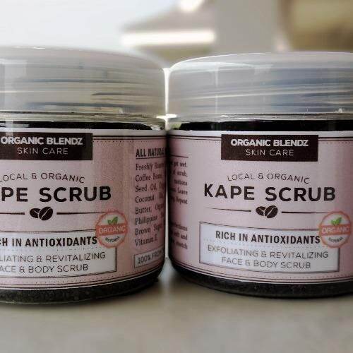Organic Blendz Kape Scrub Exfoliating, Revitalizing, AntiCellulite