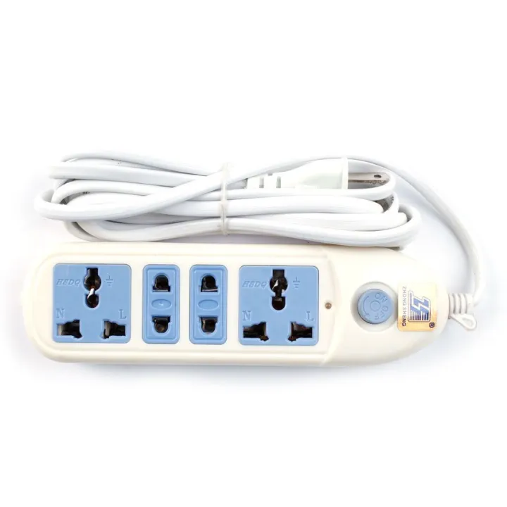 CCY ZS168 Safe Extension Cord (White) Lazada PH