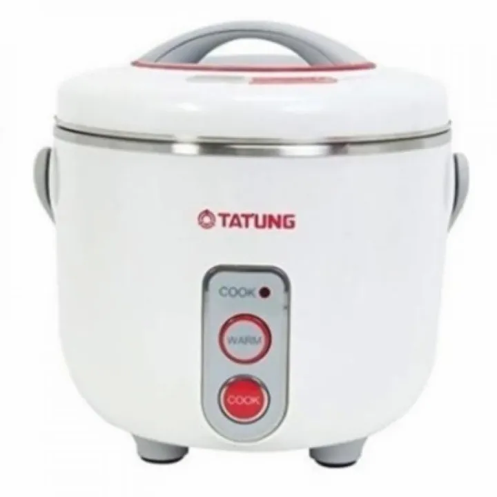 Tatung TAC03DW Rice Cooker 3 Cups (White) Lazada PH