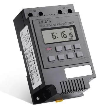 Tm-613 Control Power Timer Switch, Digital LCD Power Programmable Timer Time  Sw