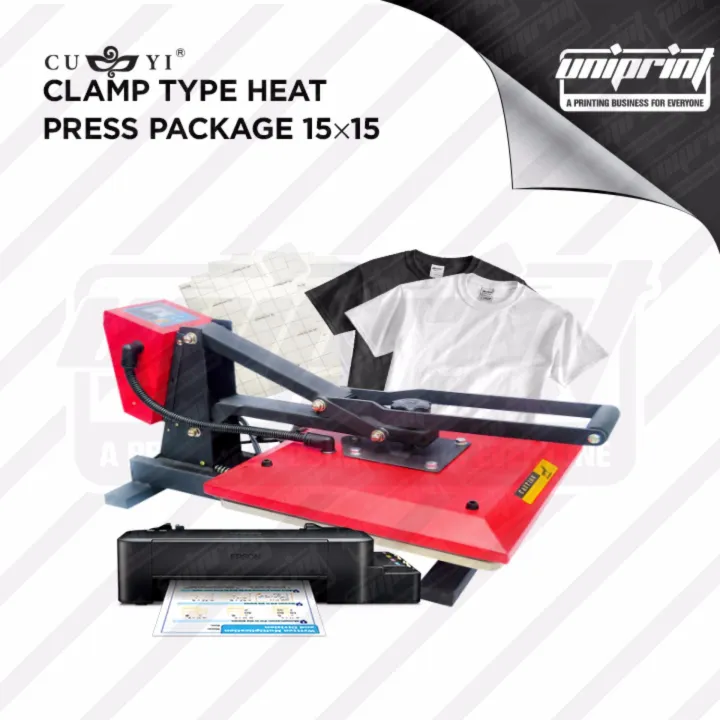 Cuyi Clamp Type Heat Press Package 15×15 Lazada Ph 0487
