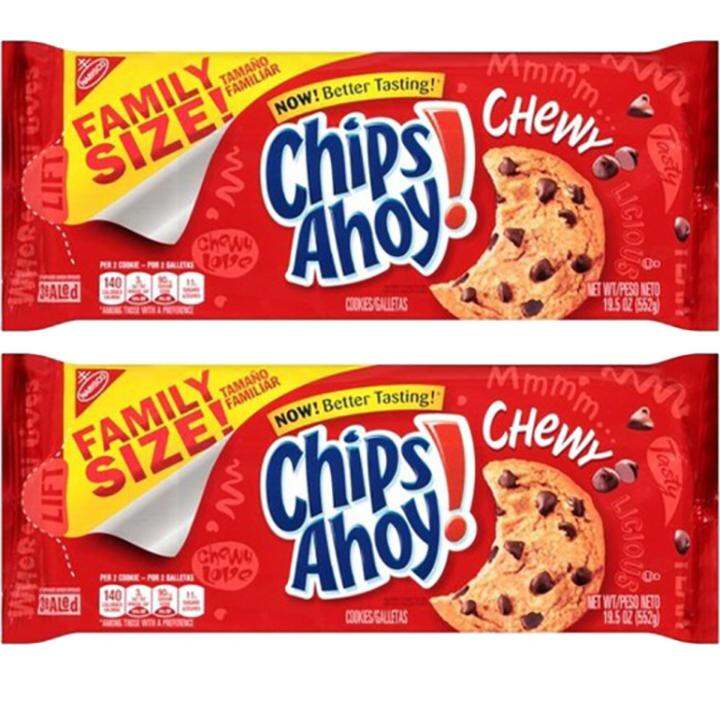 Chips Ahoy! Chewy Cookies 2 Pack (510g Per Pack) Lazada PH