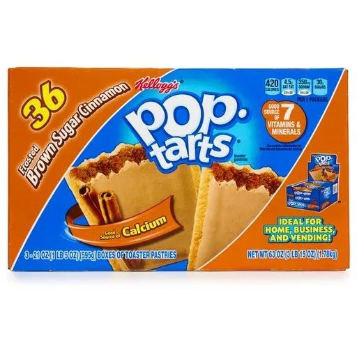 Kelloggs Pop Tarts Brown Sugar Cinnamon 36 Counts Lazada Ph 9348