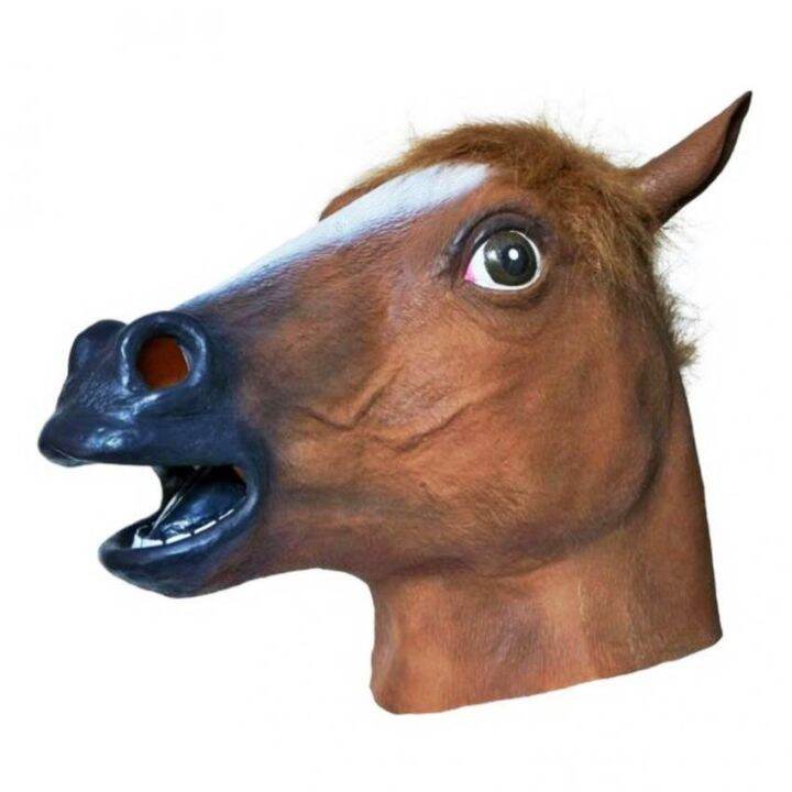 Asenso Novelty Latex Horse Head Mask Lazada PH