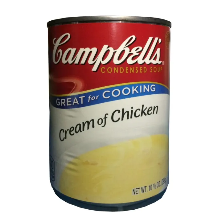 Campbells Condensed Soup Cream Of Chicken 298 Grams 6 Pcs With Free Good Shepherd Peanut 6362