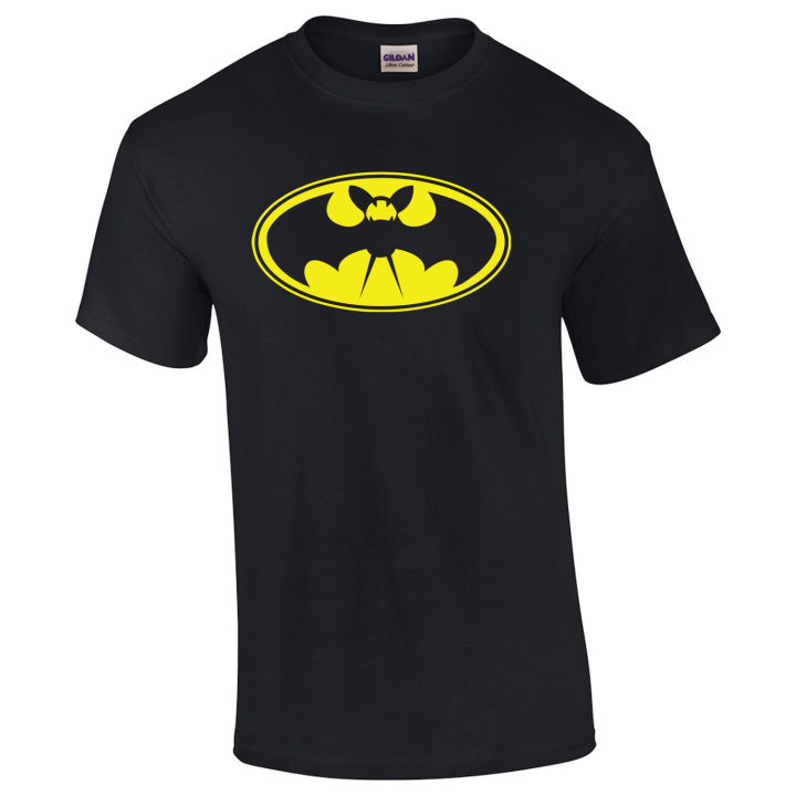 Gildan Brand POKEMON ZUBAT Batman Parody Logo ZUBATMAN Design Shirt T ...
