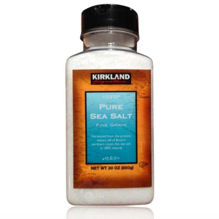 Kirkland Signature Pure Sea Salt, 850g Lazada PH
