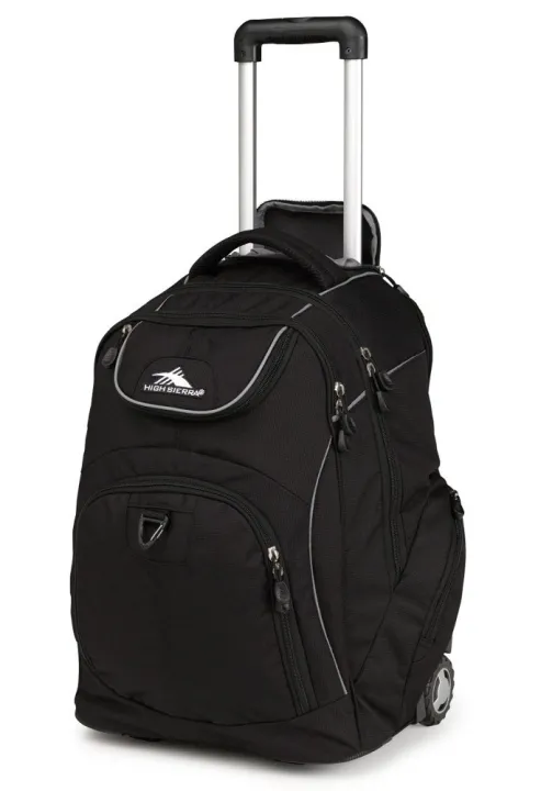 High Sierra Powerglide Wheeled Backpack (Black) | Lazada PH