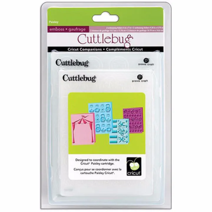 Cuttlebug Embossing Folder Paisley Lazada PH