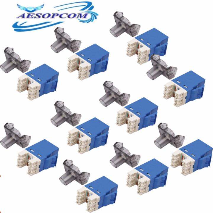 AMP Information I/O Outlet Keystone Jack CAT6 Set of 10 Pieces | Lazada PH