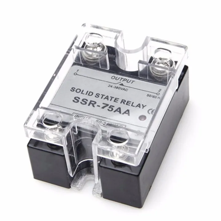 SSR Solid State Relay / Power Relay ACAC 90250AC Input Max Load 75A