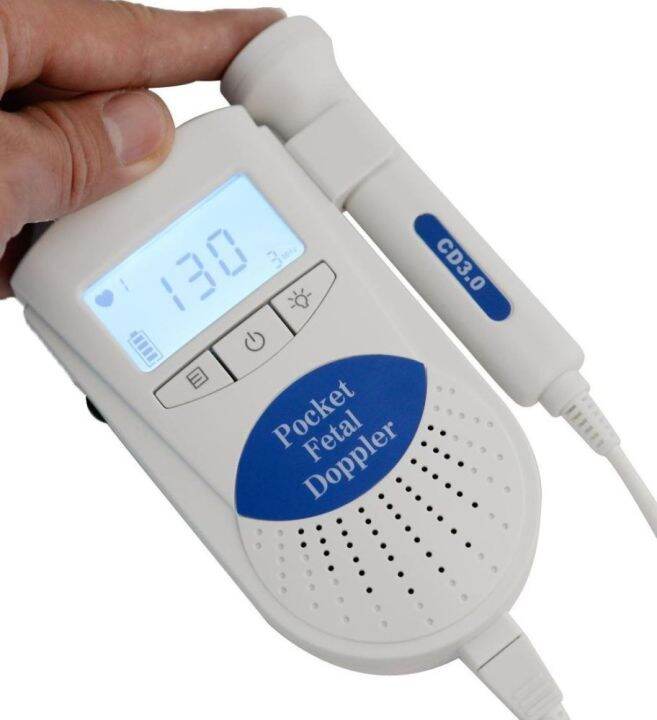 Contec Sonoline B Pocket Fetal Doppler 3 Mhz Probe Prenatal Heart