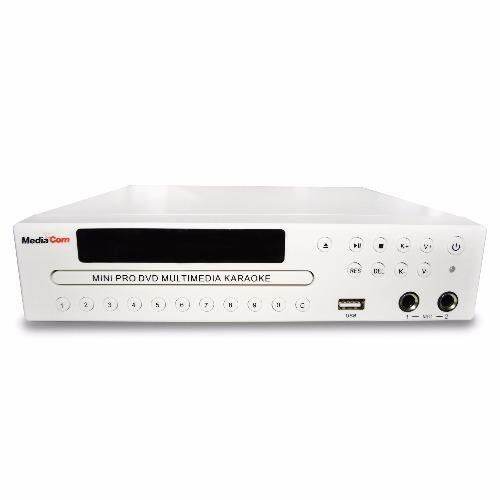 MCI Mini Pro DVD Karaoke Player (White) with Free MCI