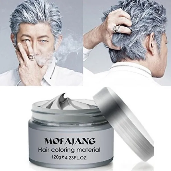 GARYOB Silver Gray Hair Wax Natural Ash Matte Long-lasting Professional  Strong Hair Lacquers Gel Cream  for Men and Women | Lazada PH