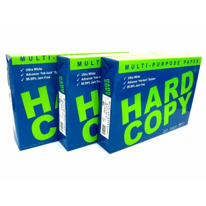 3 Ream Hard Copy Bond Paper Multi Purpose Paper Substance 24 80gsm Size 8 1 4 X 11 3 4 Inches Lazada Ph