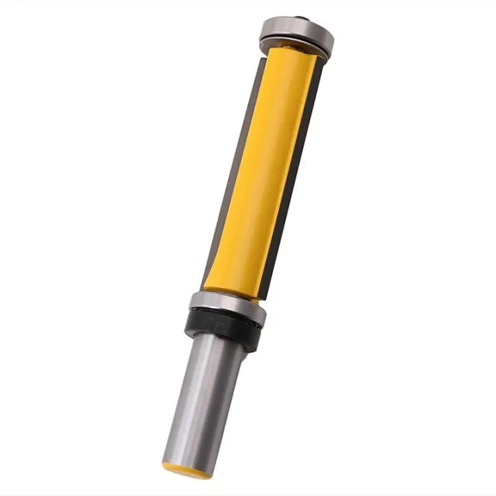 1 Flush Trim Top and Bottom Bearing Router Bit - 1/2 Shank - Yonico 14141 1 Flush Trim Top and Bottom Bearing Router Bit - 1/2 Shank - Yonico 14141