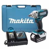 Details about   For Makita 18v Lithium-Ion Battery/Charger Brushless Cordless Impact Wrench Kit