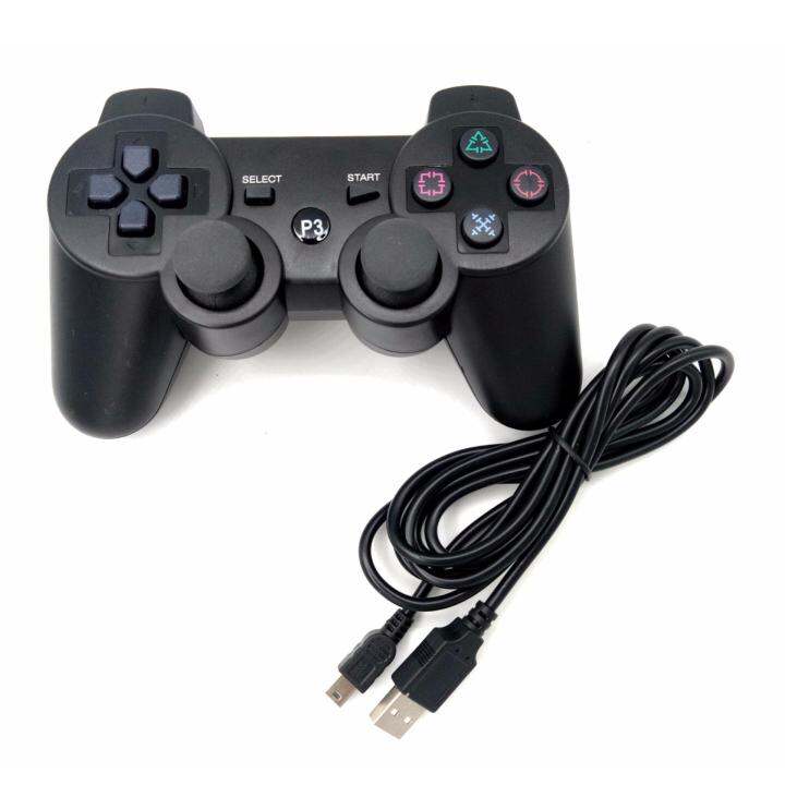 USB Wired Dualshock Gamepad Joystick for PS3 Playstation 3 Controller