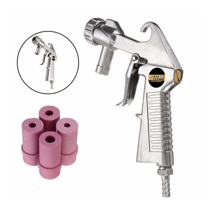 Titan Supertools Air Abrasive Sand Blasting Gun Kit SandBlaster with
