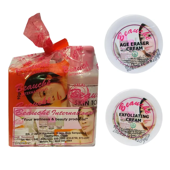 Beauche Beauty Pack Set with1 Exfoliating Cream 10 gms and 1 Age Eraser
