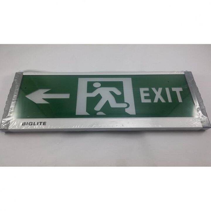 Biglite Exit Signage Z01GTE3 Modern LED Lighting | Lazada PH