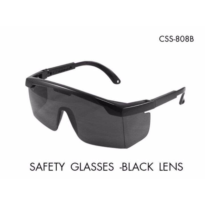 Creston Safety Glasses (Black Lens) Lazada PH