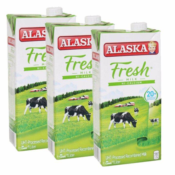 Alaska Fresh Milk 3 Pack 1l Per Pack Lazada Ph