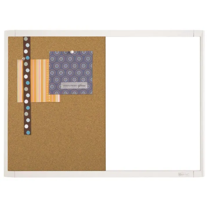 QUARTET Whiteboard and Corkboard Combination 17" x 23