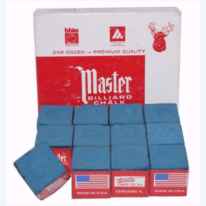 Master Billiard / Pool Chalk (Blue) Lazada PH