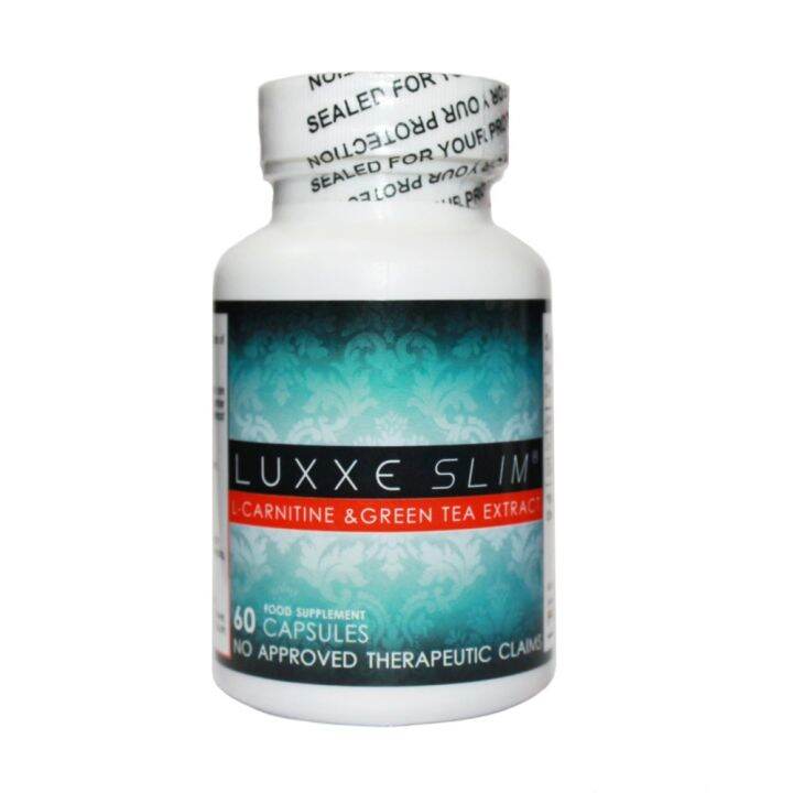 Luxxe Slim LCarnitine & Green Tea Extract 60 Capsules (500mg) Lazada PH