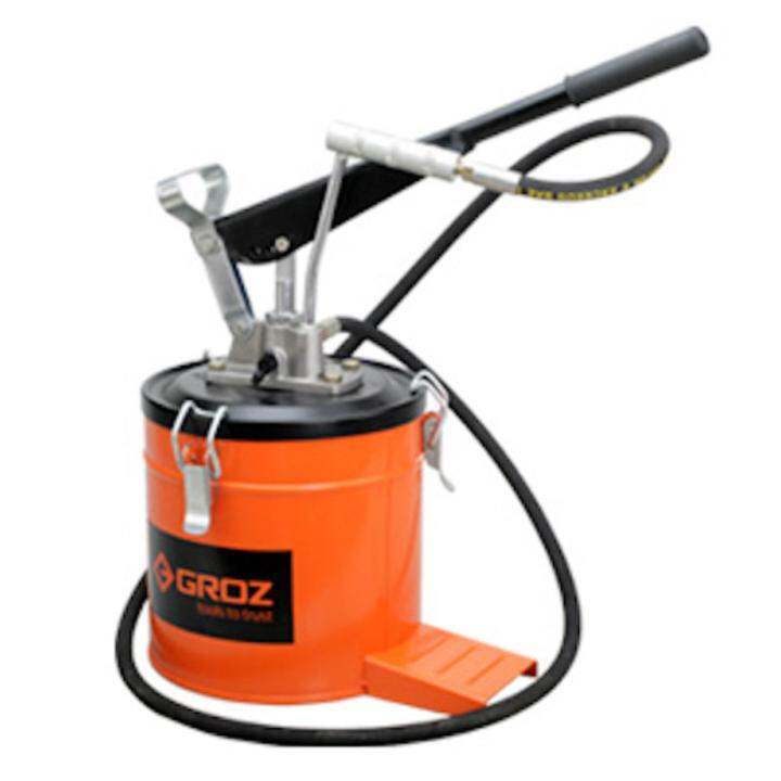 Groz Grease Pump 6kg Bucket Capacity Lazada PH