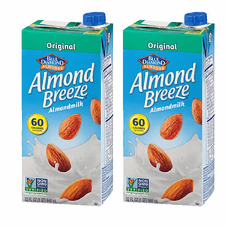 Blue Diamond Almond Breeze Original Almondmilk 2 Pack (946ml Per Pack